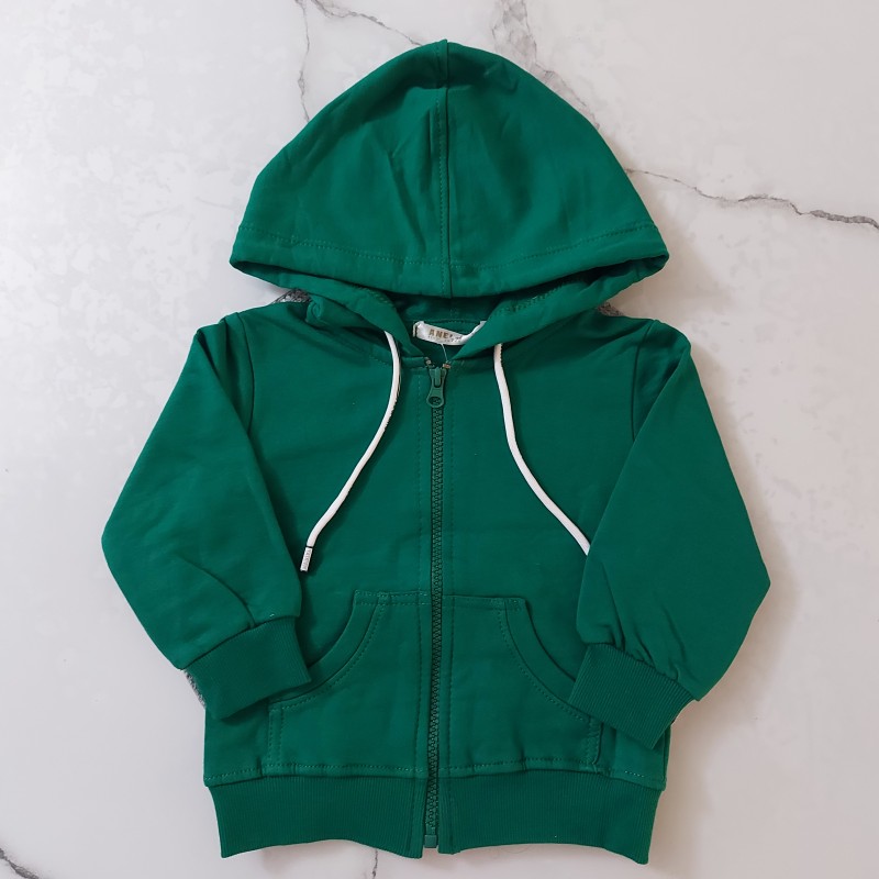 سویشرت توکرکی سبز تیره آنیل kids