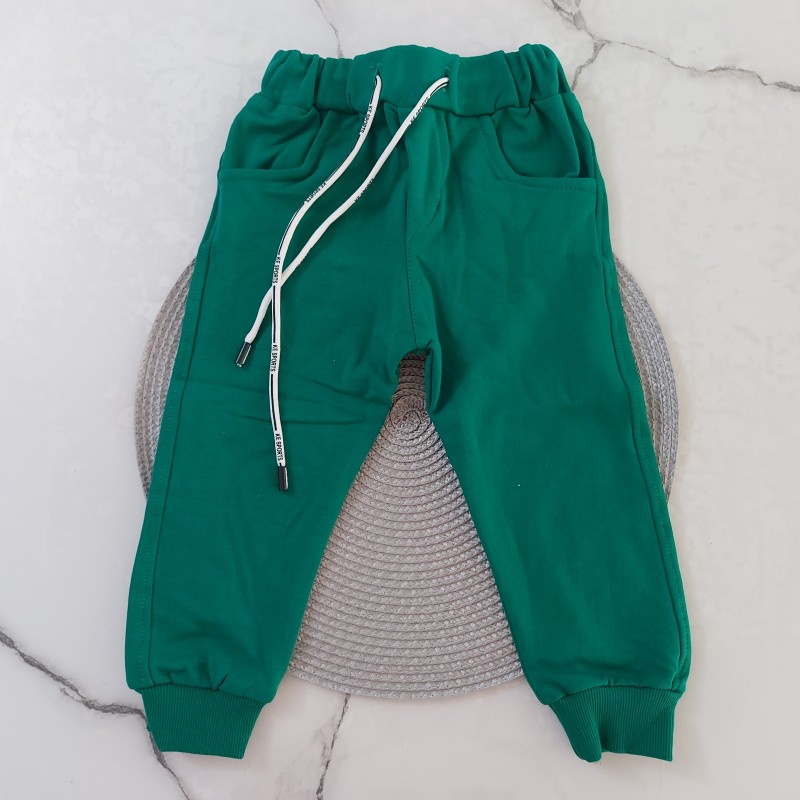 شلوار توکرکی سبز تیره آنیل kids