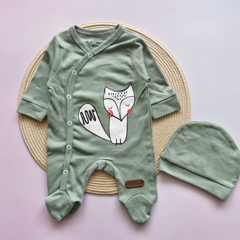 سرهمی و کلاه روباه سبز چیاکو