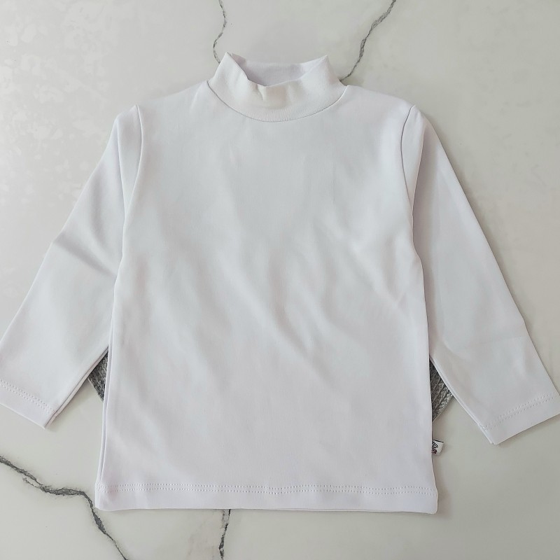 بلوز یقه سه سانت سفید وچیون