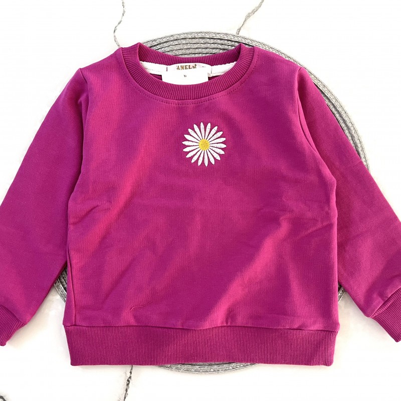 بلوز دورس بابونه ارغوانی آنیل kids