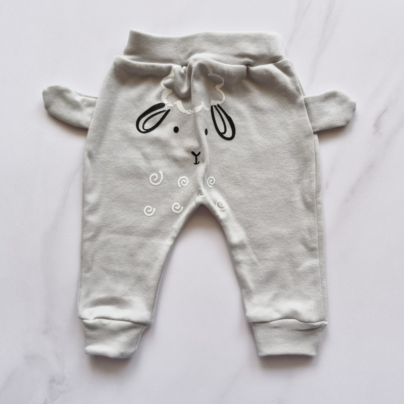 شلوار ببعی طوسی چیاکو