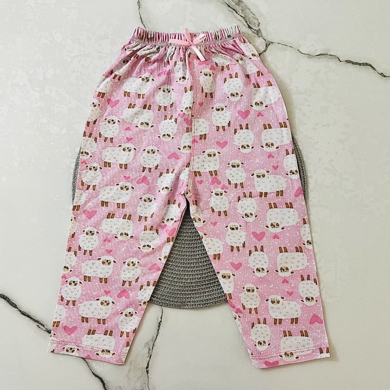 شلوار ببعی صورتی kids