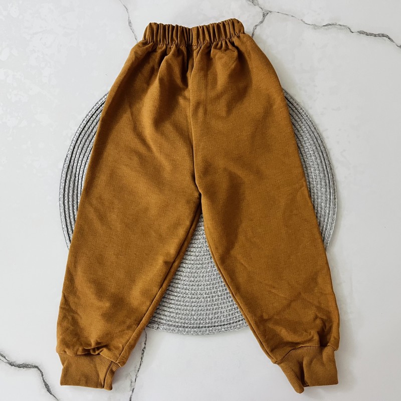 شلوار دورس قهوه ای متوسط kids