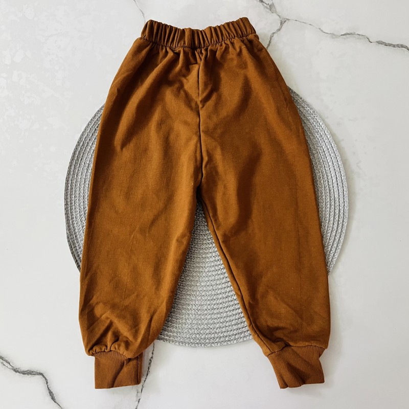 شلوار دورس قهوه ای تیره kids