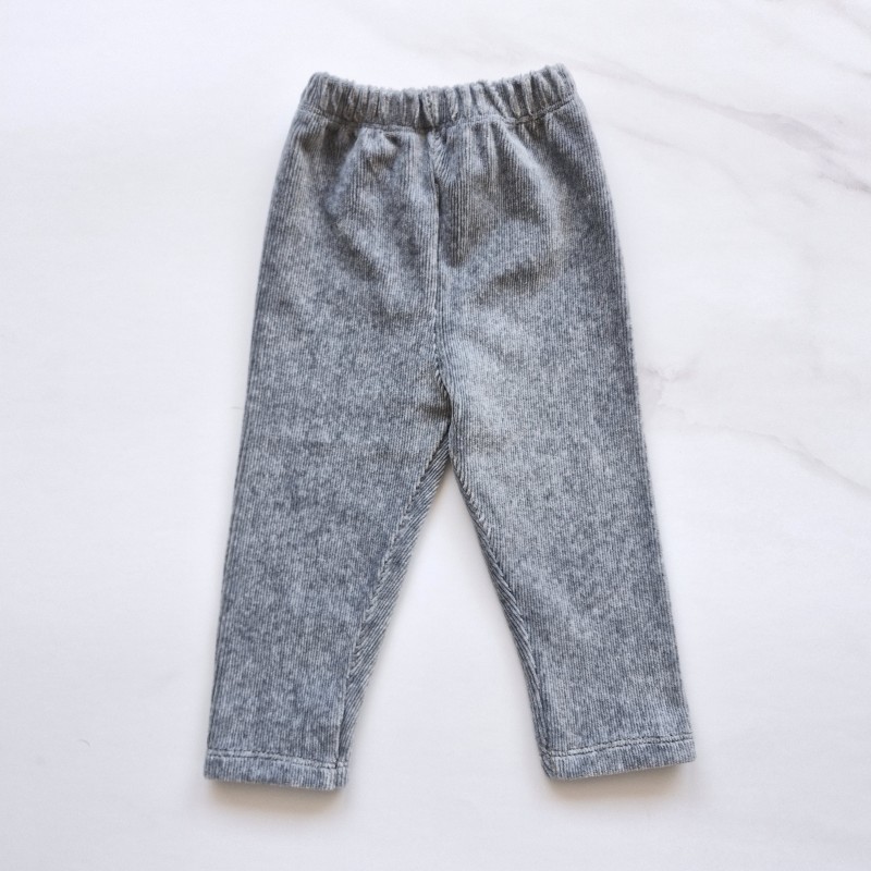 شلوار مخمل کبریتی امیر کوچولو طوسی کد 2