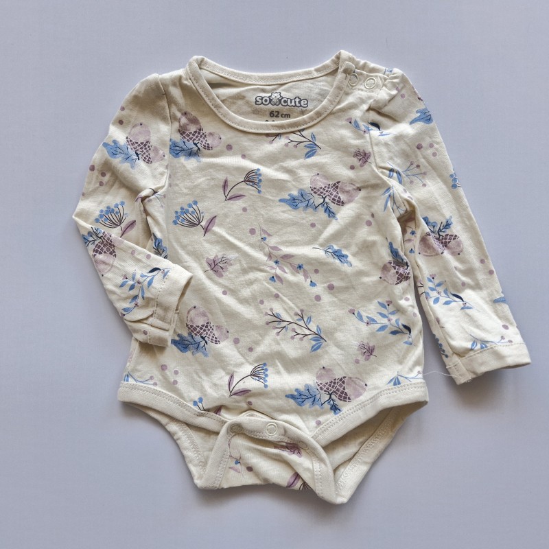 بادی آستین بلند فندق SoCute