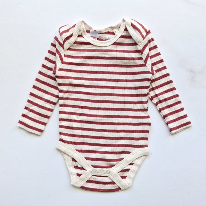 بادی آستین بلند کبریتی راه راه لوپیلو