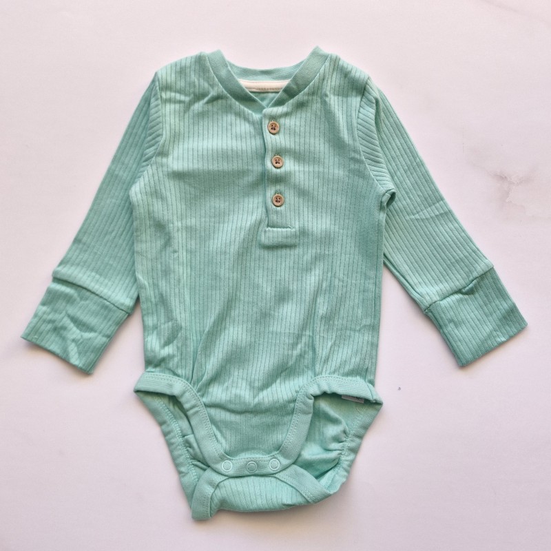 بادی آستین بلند کبریتی سبز بنتون George