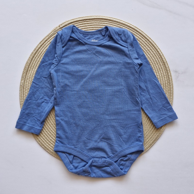 بادی آستین بلند یقه فرشته آبی لوپیلو