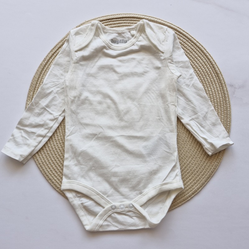 بادی آستین بلند یقه فرشته شیری لوپیلو