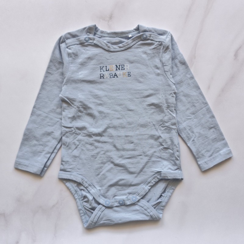 بادی آستین بلند آبی Topomini