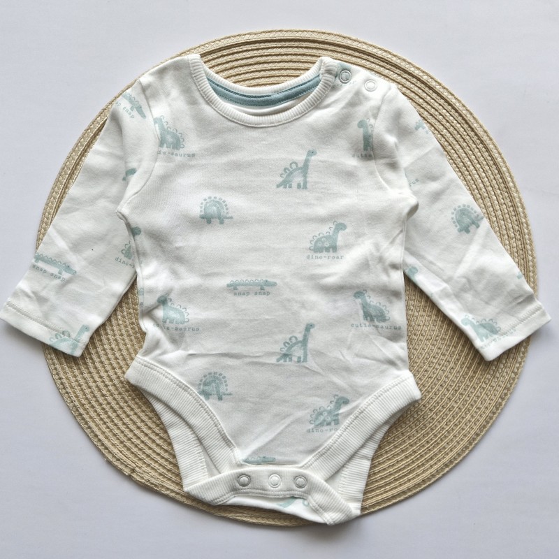 بادی آستین بلند تمام چاپ دایناسور