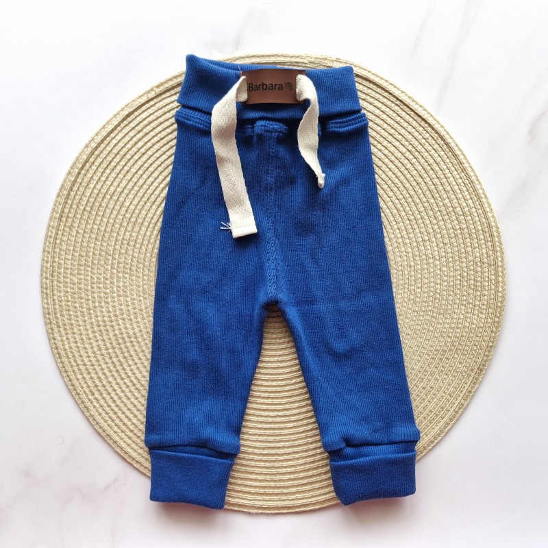 شلوار کبریتی آبی نفتی باربارا