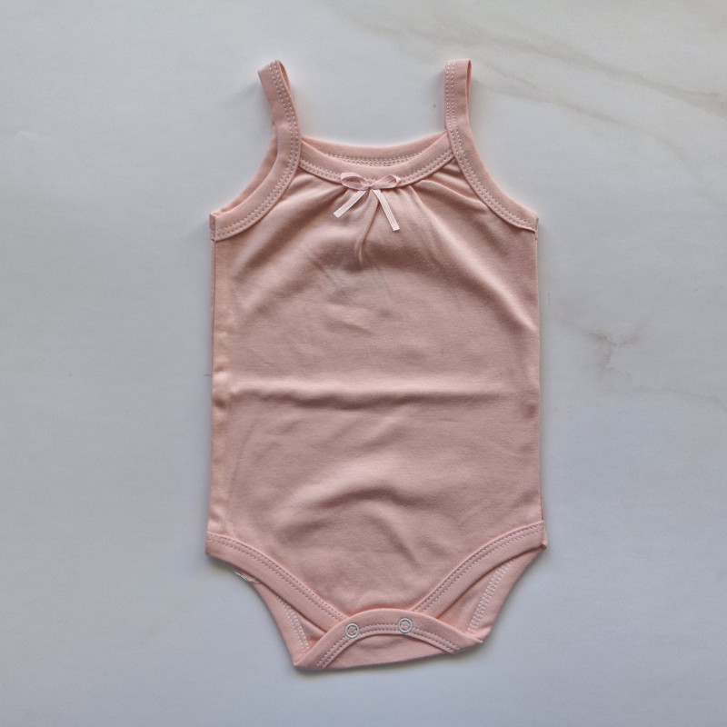 بادی تاپ صورتی بیبی وان