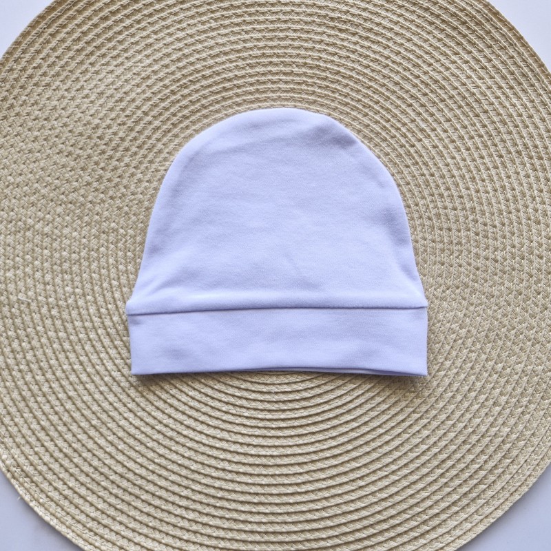 کلاه گرد سفید بیبی وان