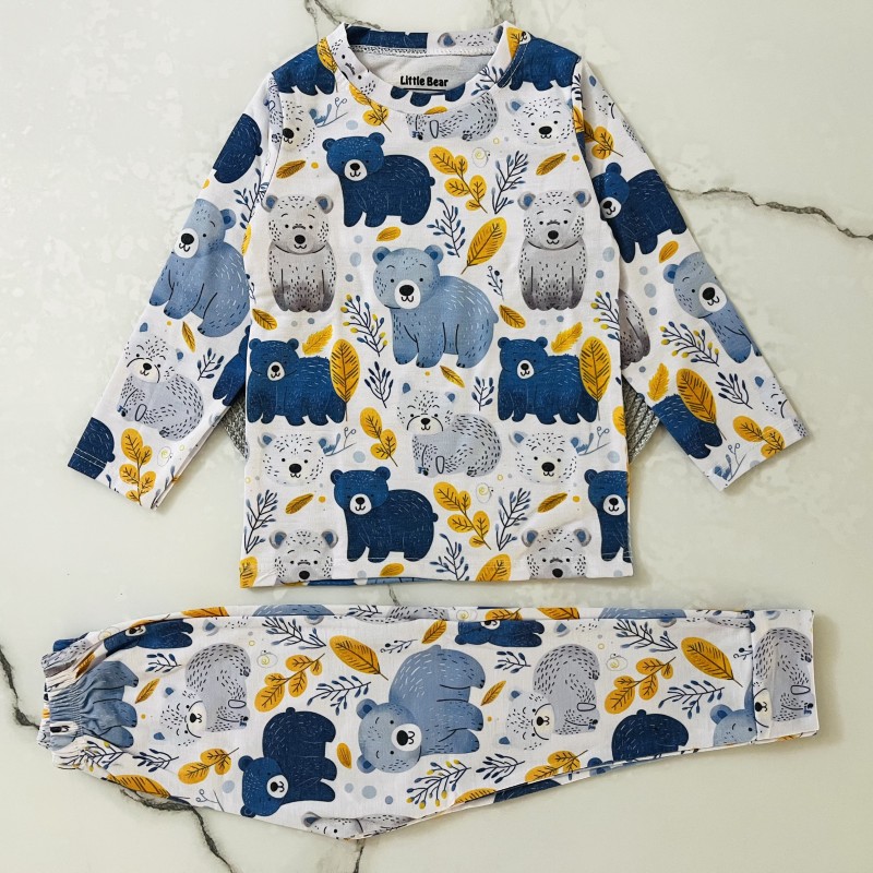 بلوز و شلوار راحتی خرس قطبی kids