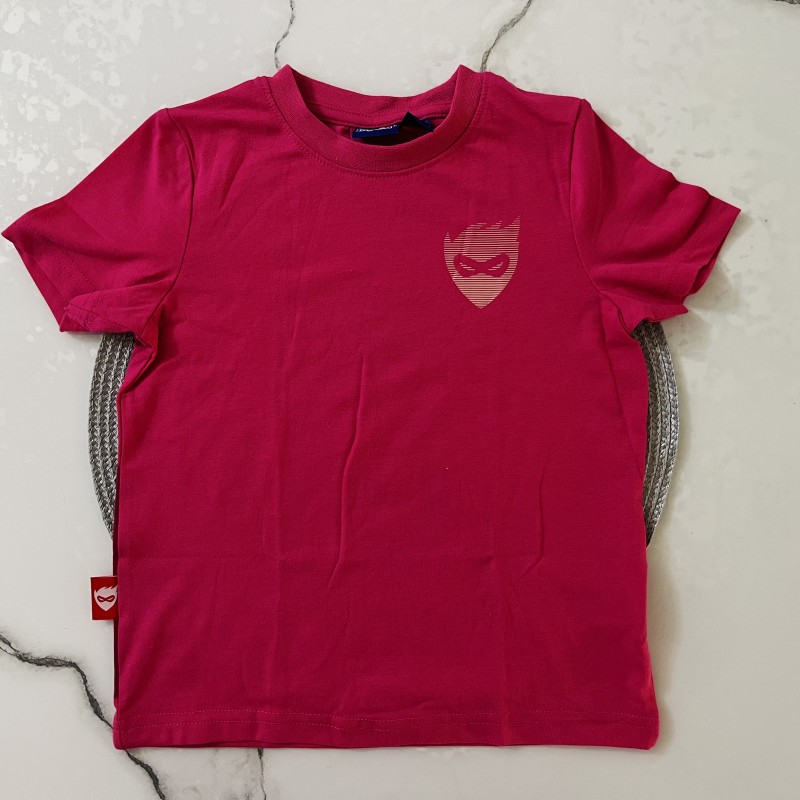 تیشرت آستین کوتاه ‌‌ماسک سرخابی kids