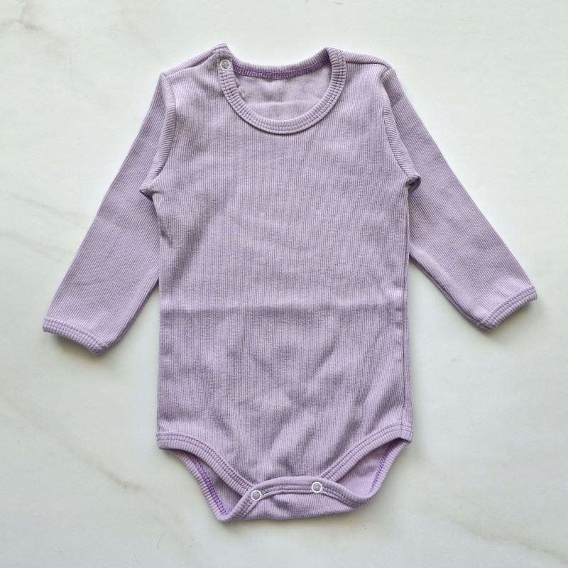 بادی آستین بلند کبریتی یاسی باربارا