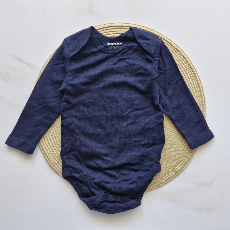 بادی آستین بلند سرمه ای کد 2  لوپیلو