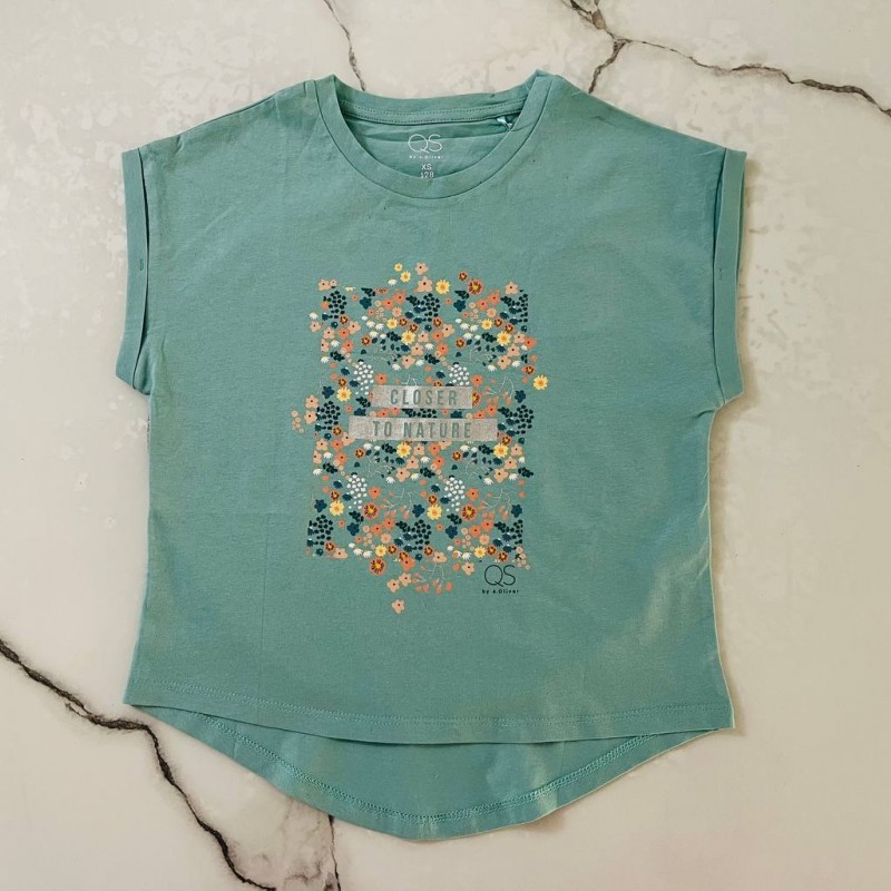 تیشرت آستین کوتاه ‌‌گل kids