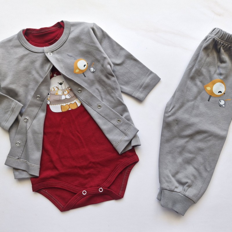 ست سه تکه گنجشک آنیل