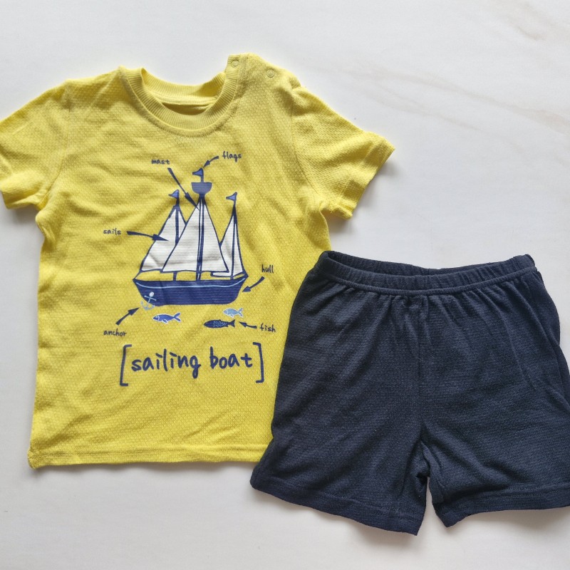 تیشرت و شلوارک قایق لوپیلو