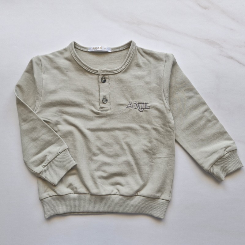 بلوز دورس طوسی یقه ژاپنی آنیل kids