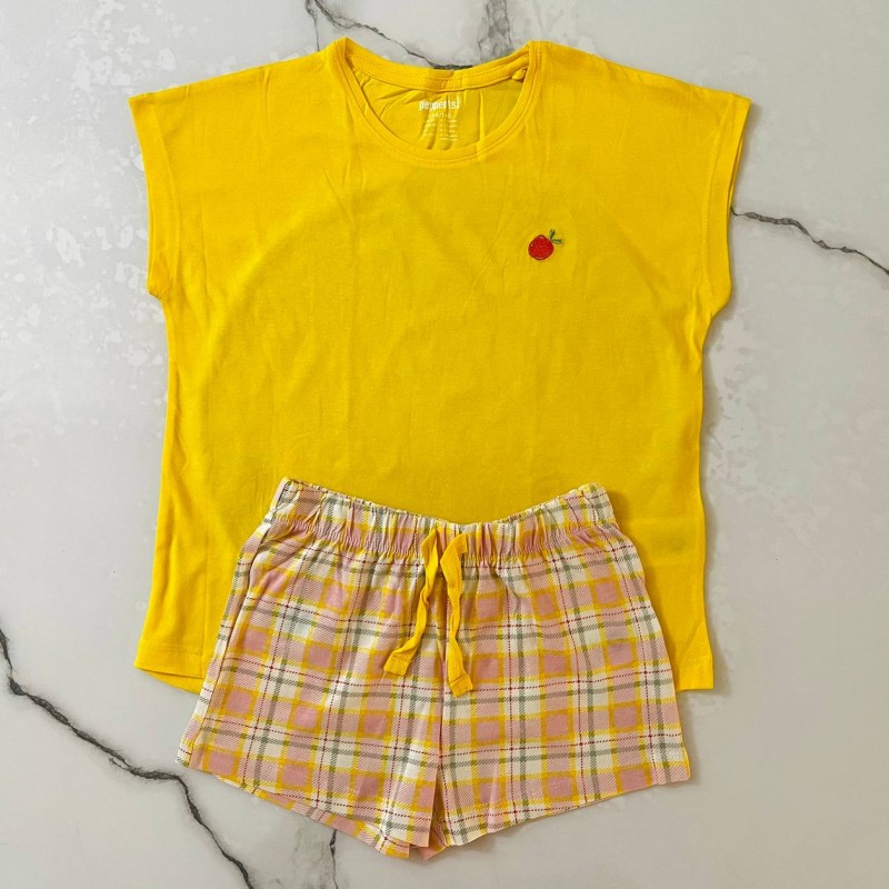 تیشرت و شلوارک سیب پپرتز kids