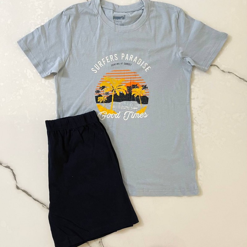 تیشرت و شلوارک sunset پپرتز kids