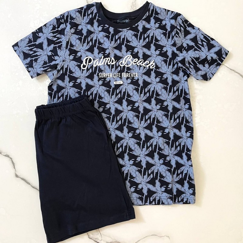 تیشرت و شلوارک ساحل پپرتز kids