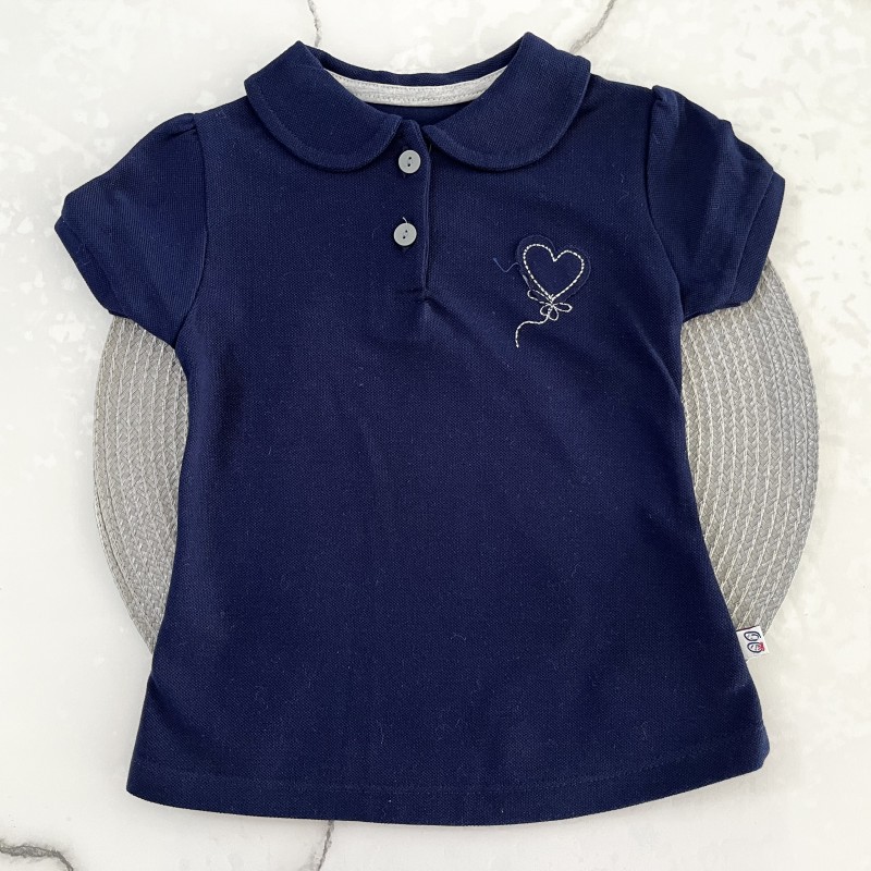 تیشرت جودون قلب سرمه ای وچیون kids