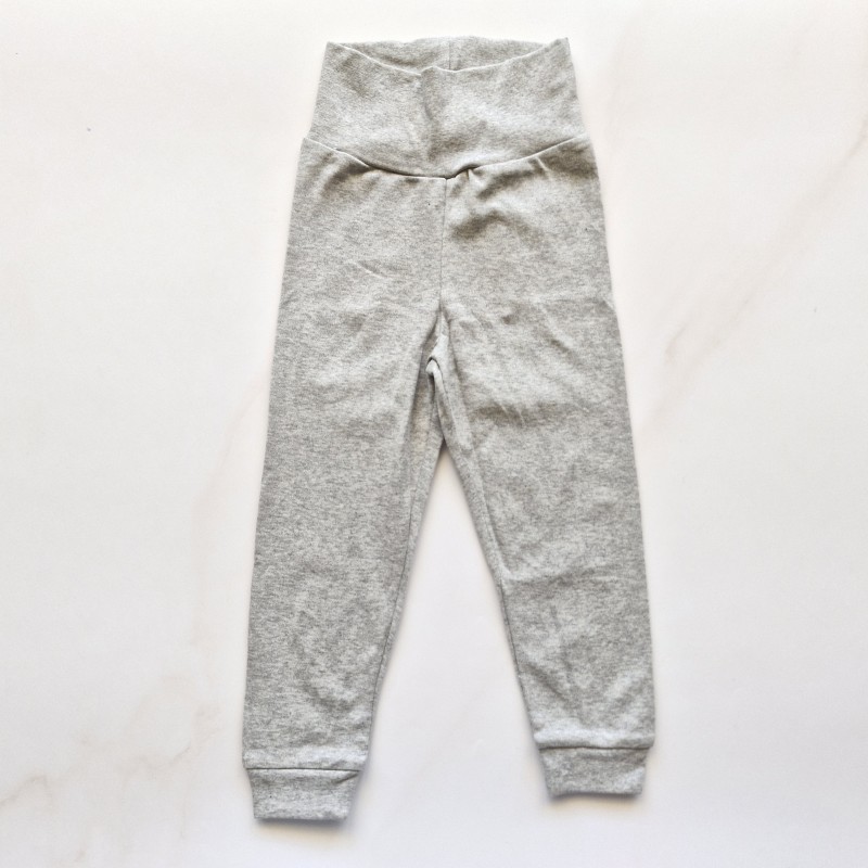 شلوار کمردار طوسی لوپیلو