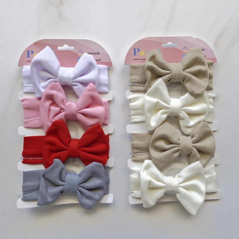 هدبند کبریتی پاپیونی پاپک