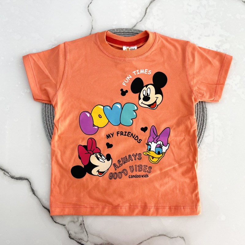 تیشرت لاو گلبهی kids