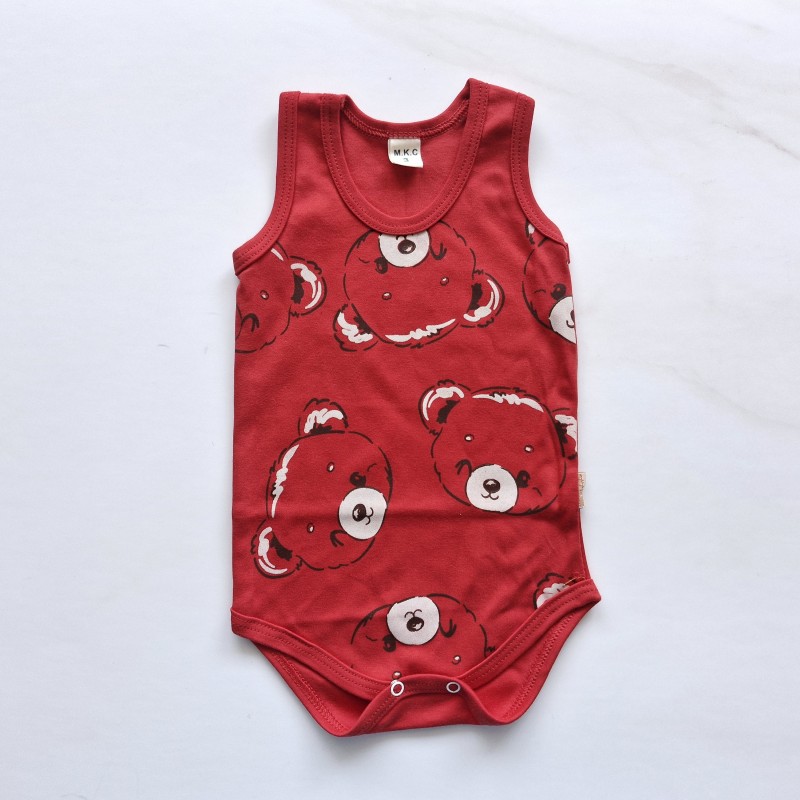 بادی رکابی خرس قرمز مهتاب کوچولو