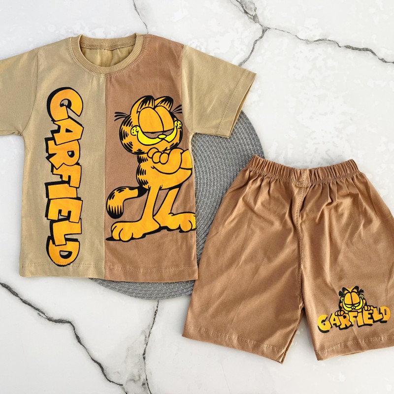 تیشرت و شلوارک گارفیلد kids