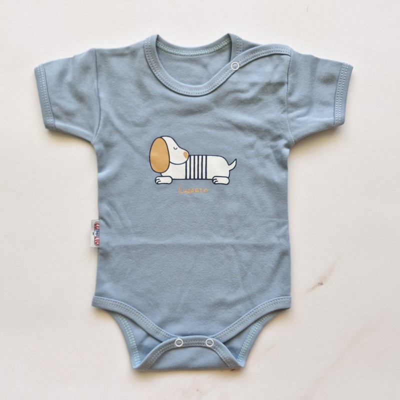 بادی آستین کوتاه لوپتو طرح پاپی