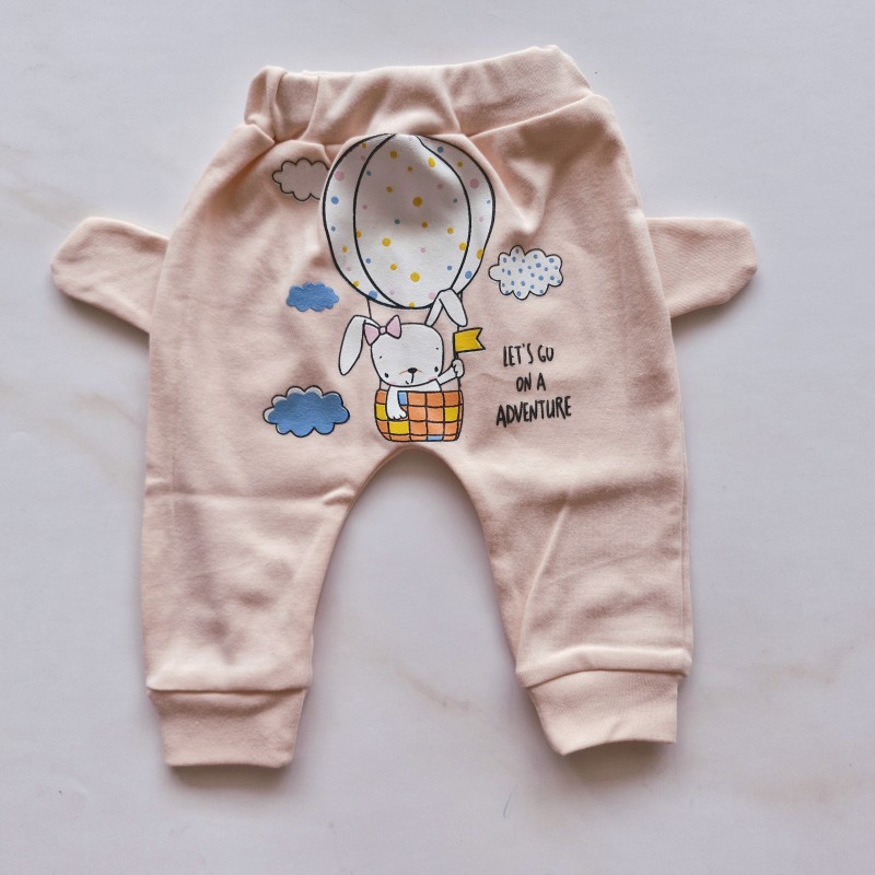 شلوار بالن صورتی چیاکو