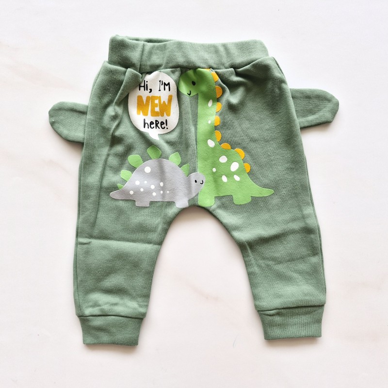 شلوار دایناسور سبز چیاکو