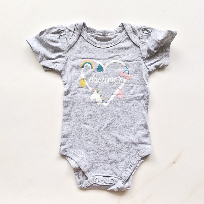 بادی cute koala طرح قلب طوسی