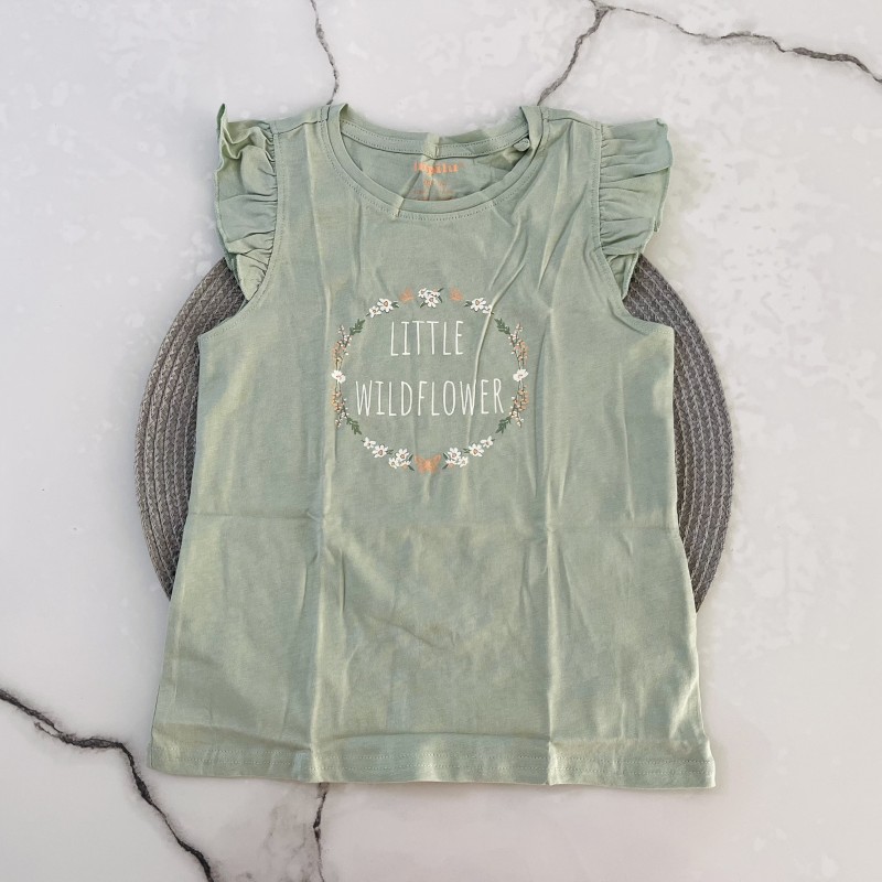 تیشرت آستین چیندار گل لوپیلو kids