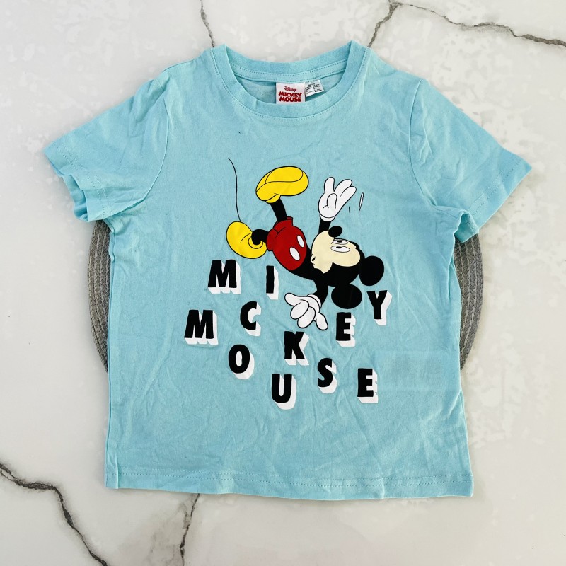 تیشرت آستین کوتاه ‌‌میکی موس آبی kids