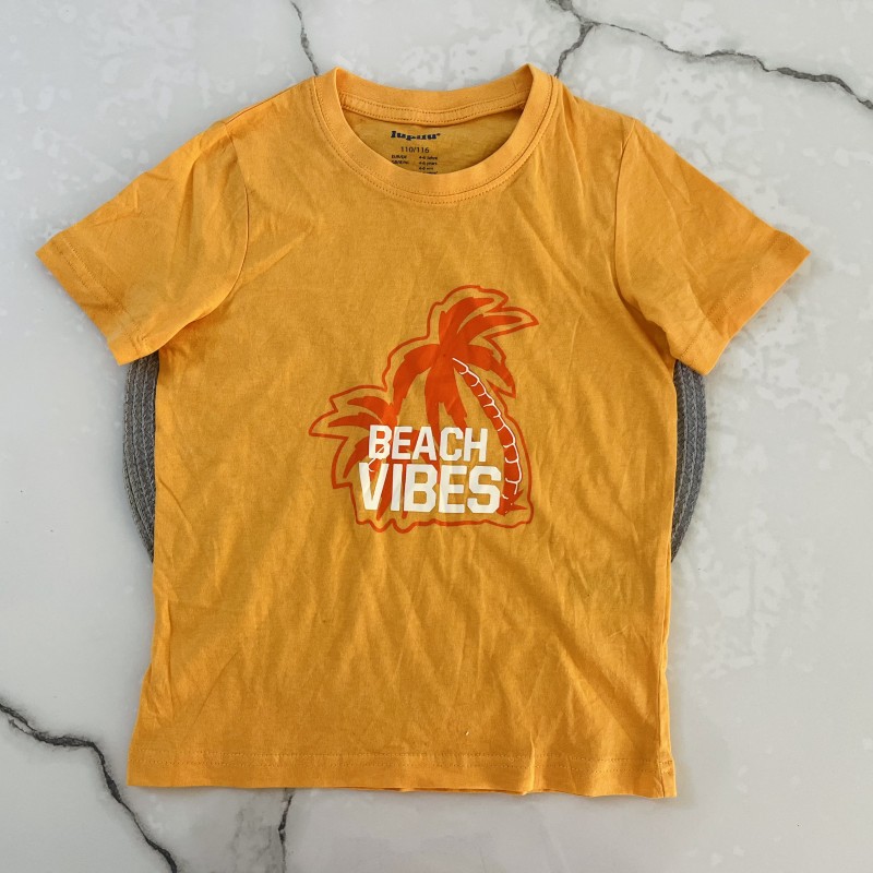 تیشرت آستین کوتاه ساحل نارنجی لوپیلو kids