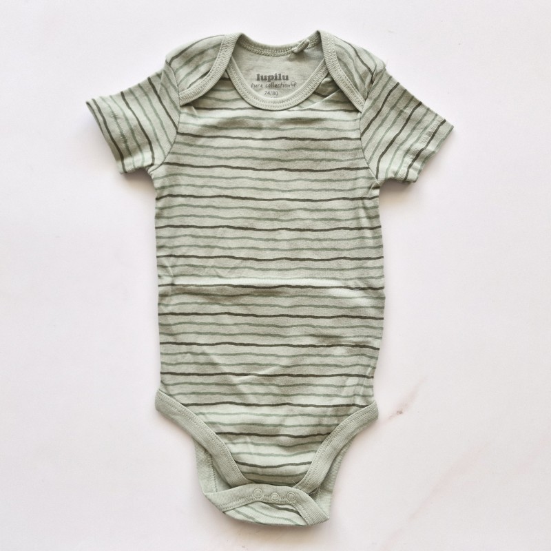 بادی وارداتی راه راه سبز لوپیلو