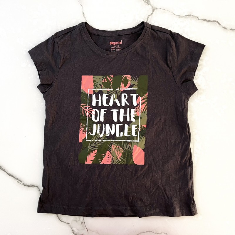 تیشرت آستین کوتاه نوک مدادی برگ پپرتز kids