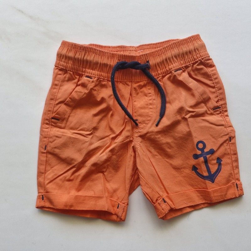 شلوارک کتان کاغذی لنگر لوپیلو