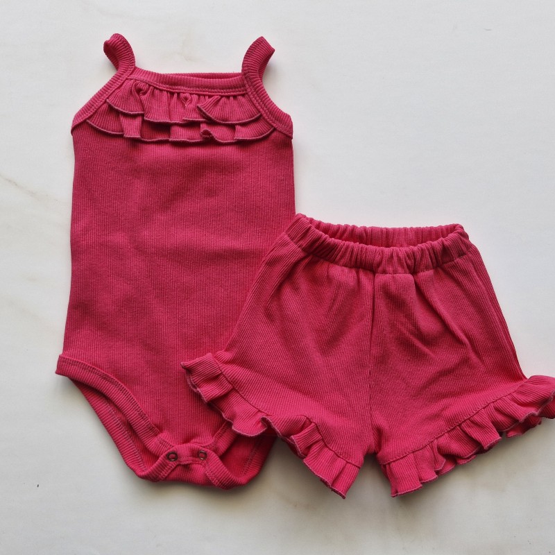 بادی شورت کبریتی سرخابی  AMIN