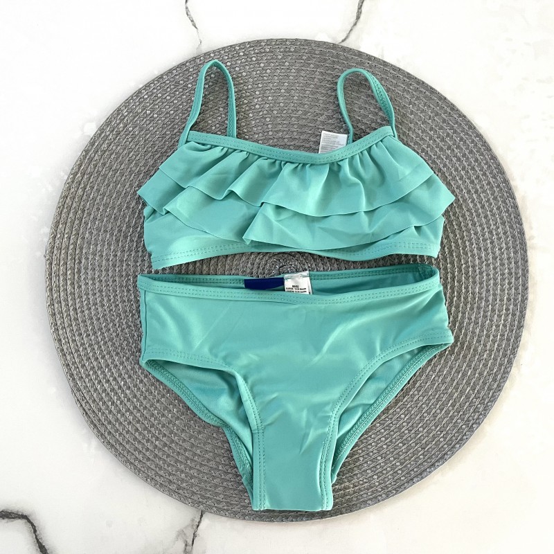 مایو 2  تکه دخترانه سبزآبی لوپیلو kids