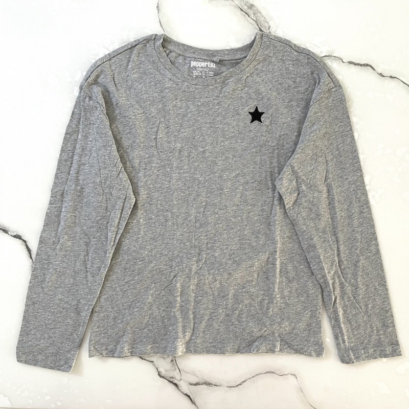 بلوز وارداتی طوسی ستاره kids